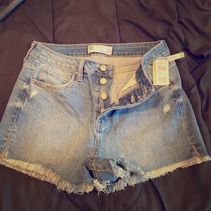 High waisted shorts